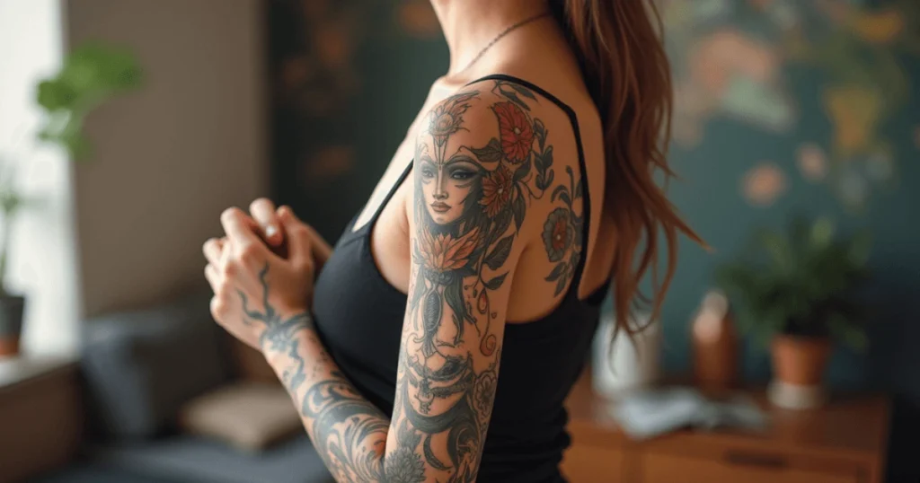 full sleeve tattoo