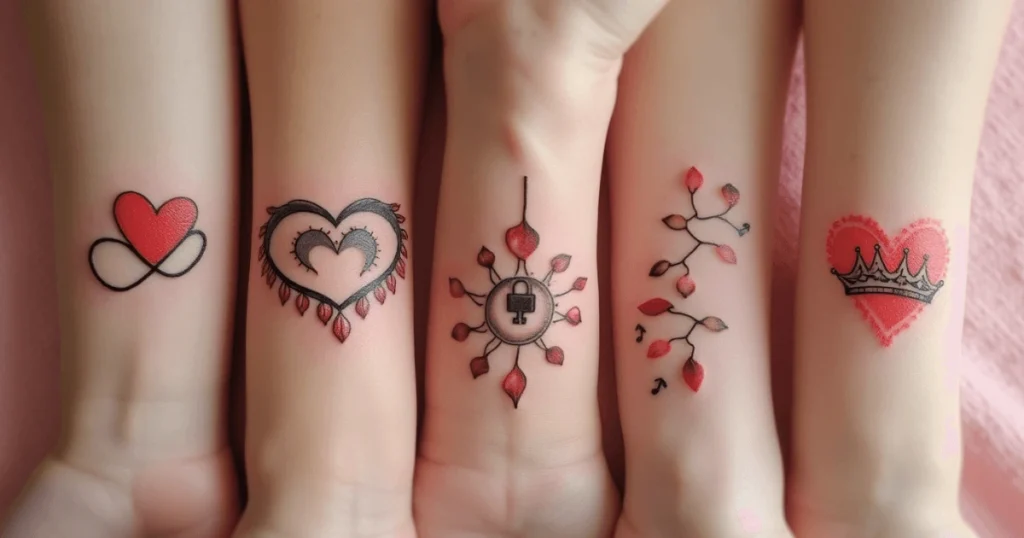 husband and wife tattoos
