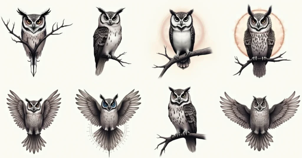 significance of an owl tattoo