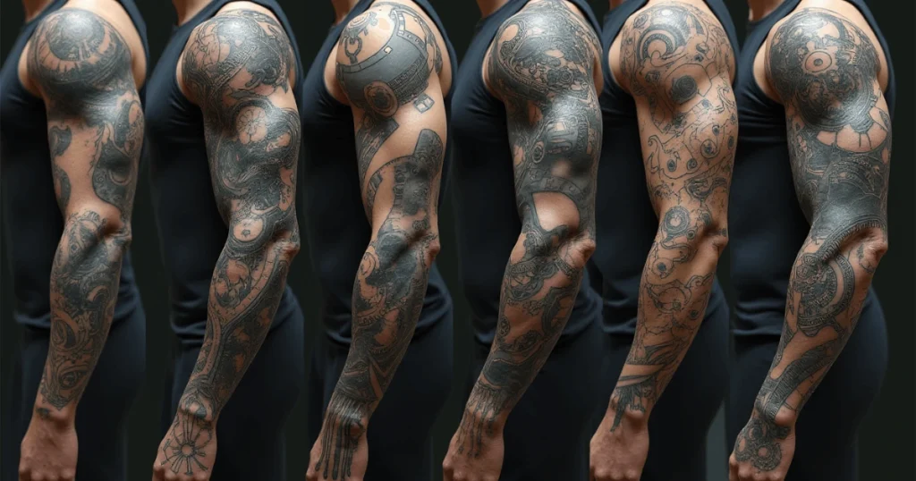 full sleeve tattoo
