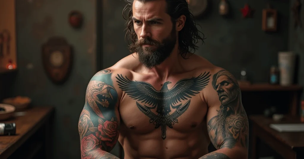 Western tattoos men