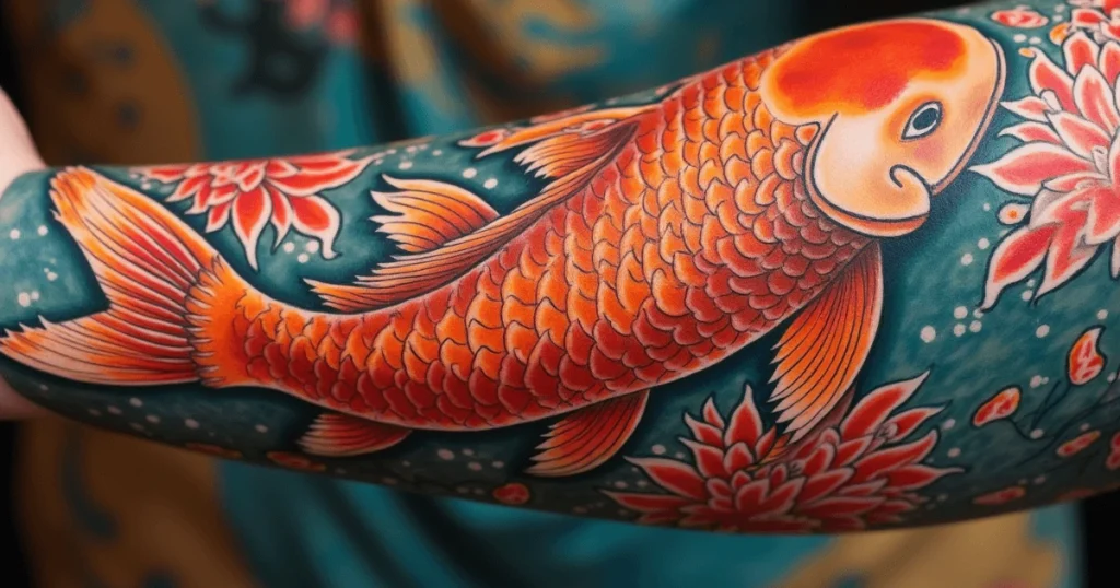 koi fish tattoo meaning
