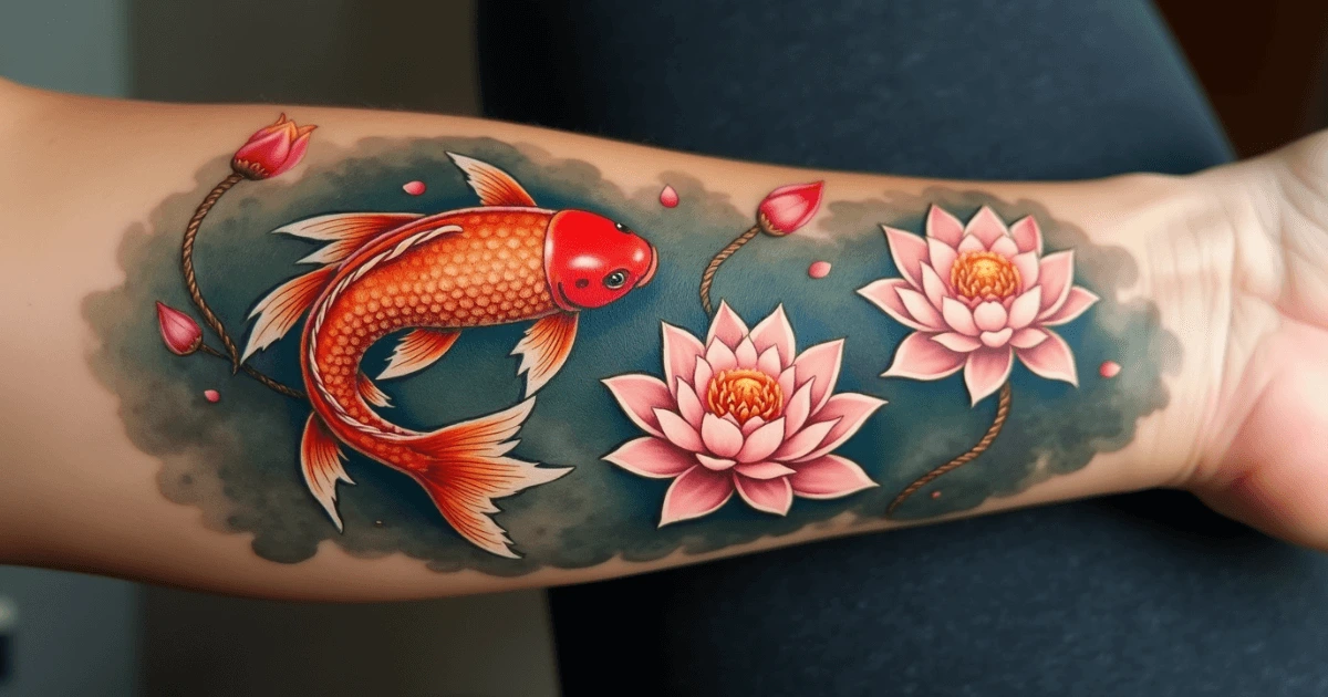 koi fish tattoo meaning