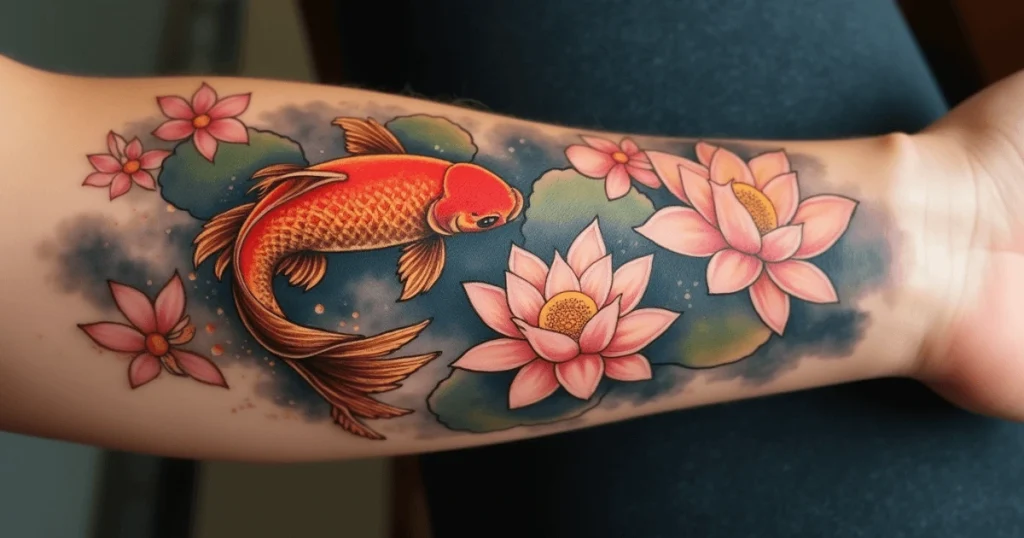 koi fish tattoo meaning